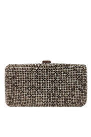 Gold Multi Crystal Clutch by Sondra Roberts
