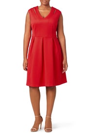 Red Analisa Dress by Slate & Willow