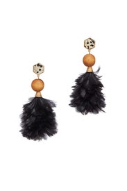 Feather Drop Earrings by Tory Burch Accessories