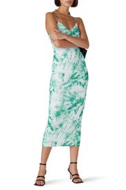 Amina Tie Dye Slip Dress by AFRM