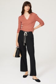 Black Painter Pants by DONNI.