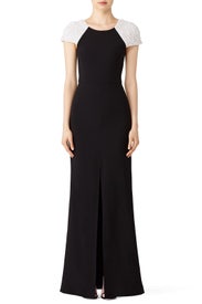 Black Kaley Gown by Parker