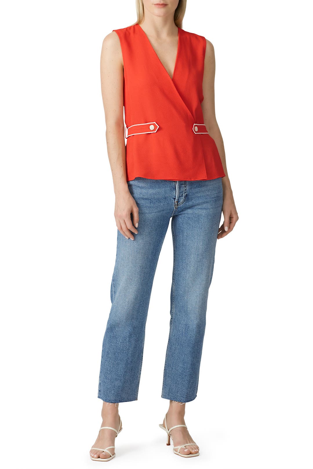 rag and bone sleeveless top