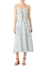 Striped Derinda Dress by Rebecca Minkoff