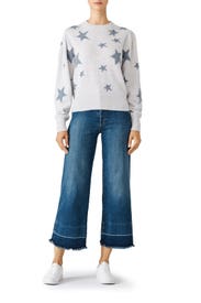 Star Intarsia Sweater by Rebecca Taylor NYC