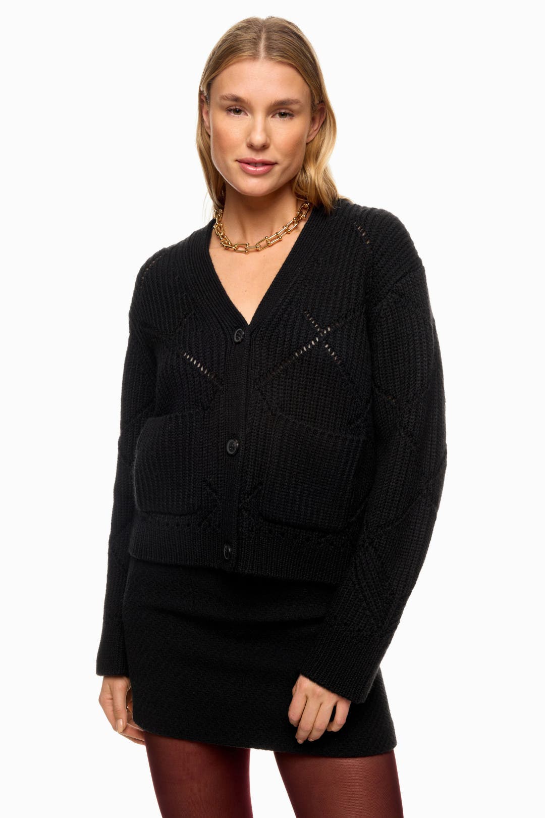 Brown Cardigan by Thakoon x RTR | Rent the Runway