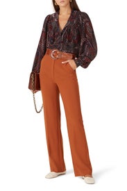 Pamina Abstract Blouse by Vanessa Bruno