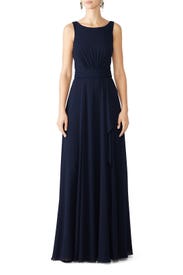 Navy Rory Gown by AMSALE