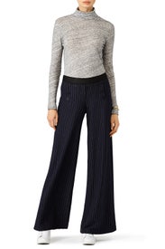 Pinstripe Wideleg Pants by Bailey 44