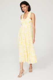 Bow Lace Dress by Badgley Mischka