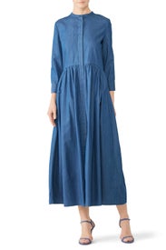 Ochi Denim Midi Dress by Brock Collection