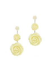 Yellow Beck Earrings by Dannijo