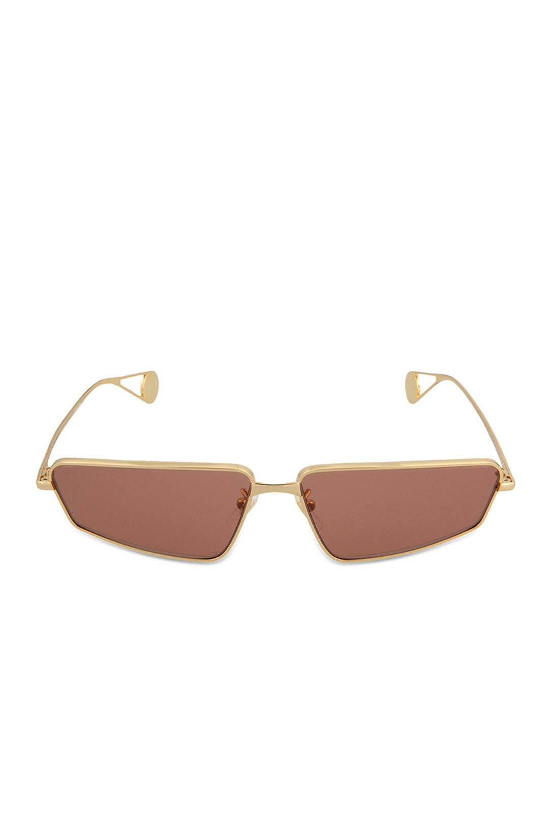 Brown Cat Eye Sunglasses by Gucci 1