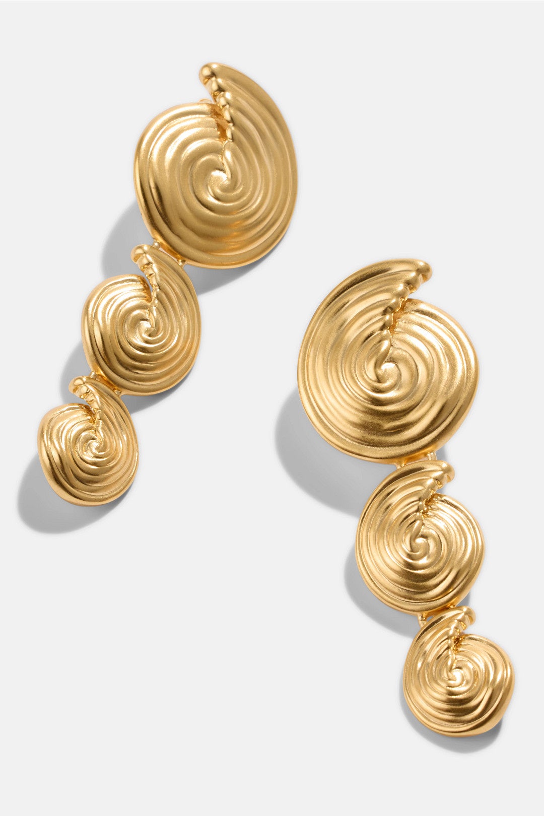 Spiral Statement Drop Earrings by Missoma 1