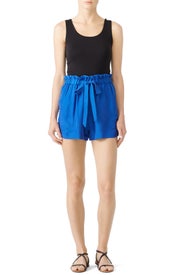 Gathered Kori Shorts by Milly