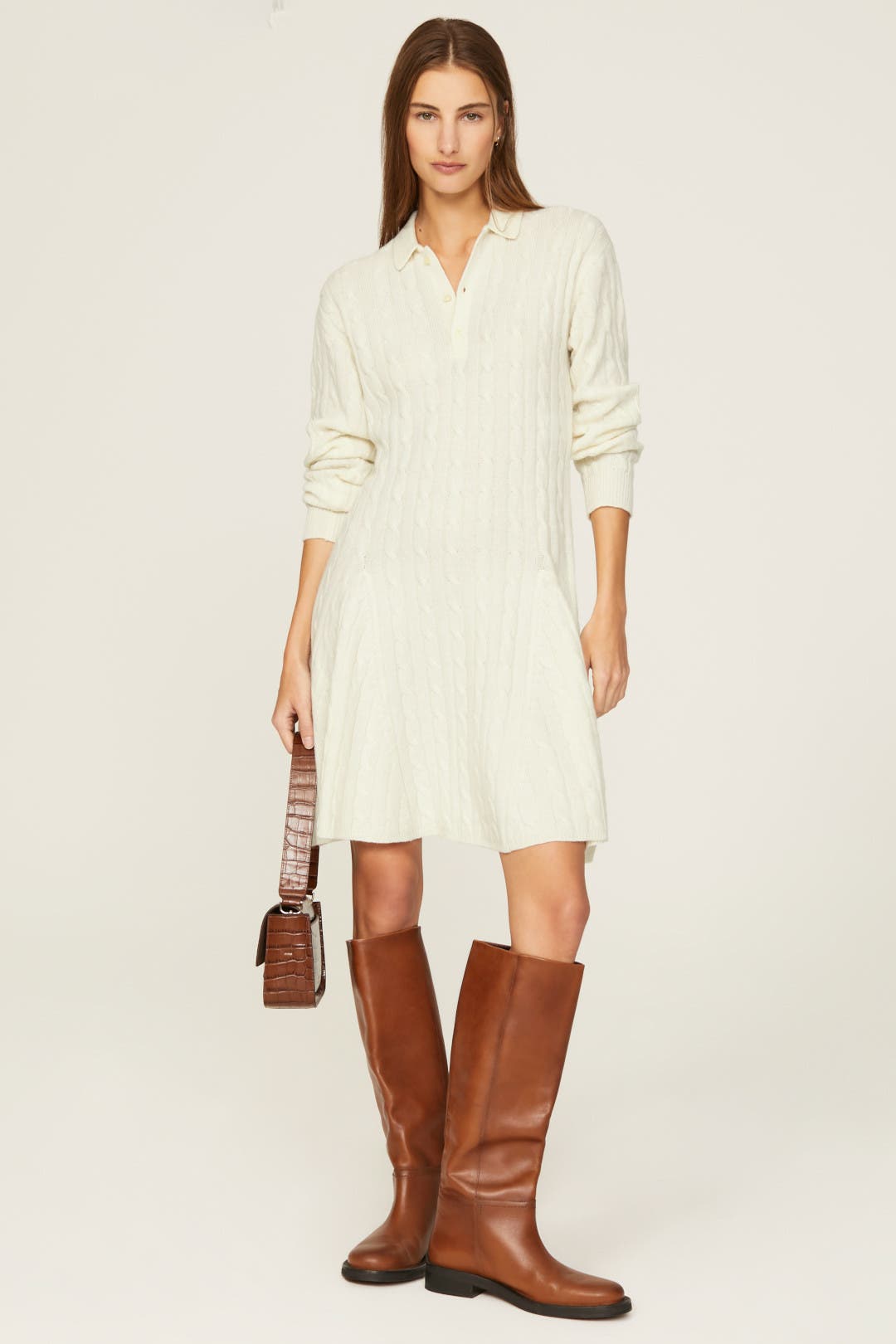 Cable Knit Day Dress by Polo Ralph Lauren | Rent the Runway