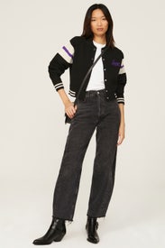 Ashton Varsity Cardigan by Sandro