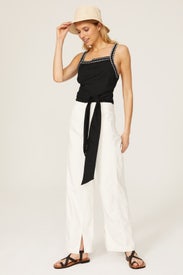 Embroidered Crop Top by Scotch & Soda