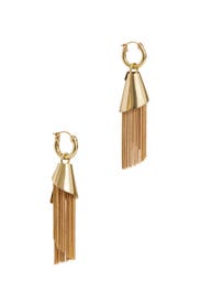Amplifier Spiral Chain Earrings by ELLERY Accessories