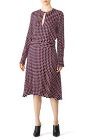 Houndstooth Magnolia Dress by Equipment
