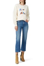 Remi High Rise Straight Cropped Jeans by Hudson