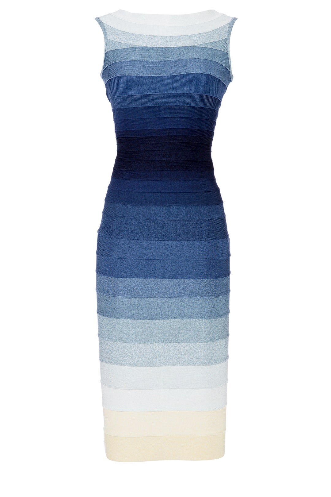 Blue Ardell Dress by Hervé Léger 0