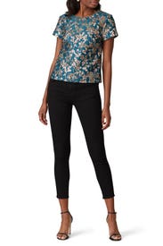 Ariana Top Cherry Blossom Top by J.Crew