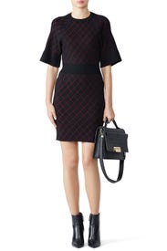 Diamond Knit Dress by Nicole Miller