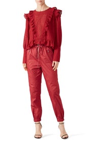 Laced Charlotte Top by Robert Rodriguez