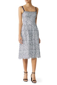 Lace Square Neck Dress by Draper James
