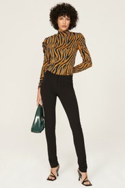 Zebra Remy Top by Diane von Furstenberg
