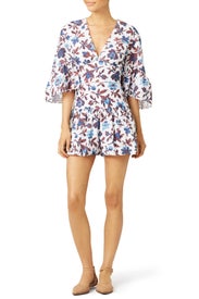 Autumn Flower Romper by Thakoon