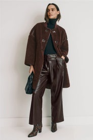 Mille Sherpa Coat by ba&sh