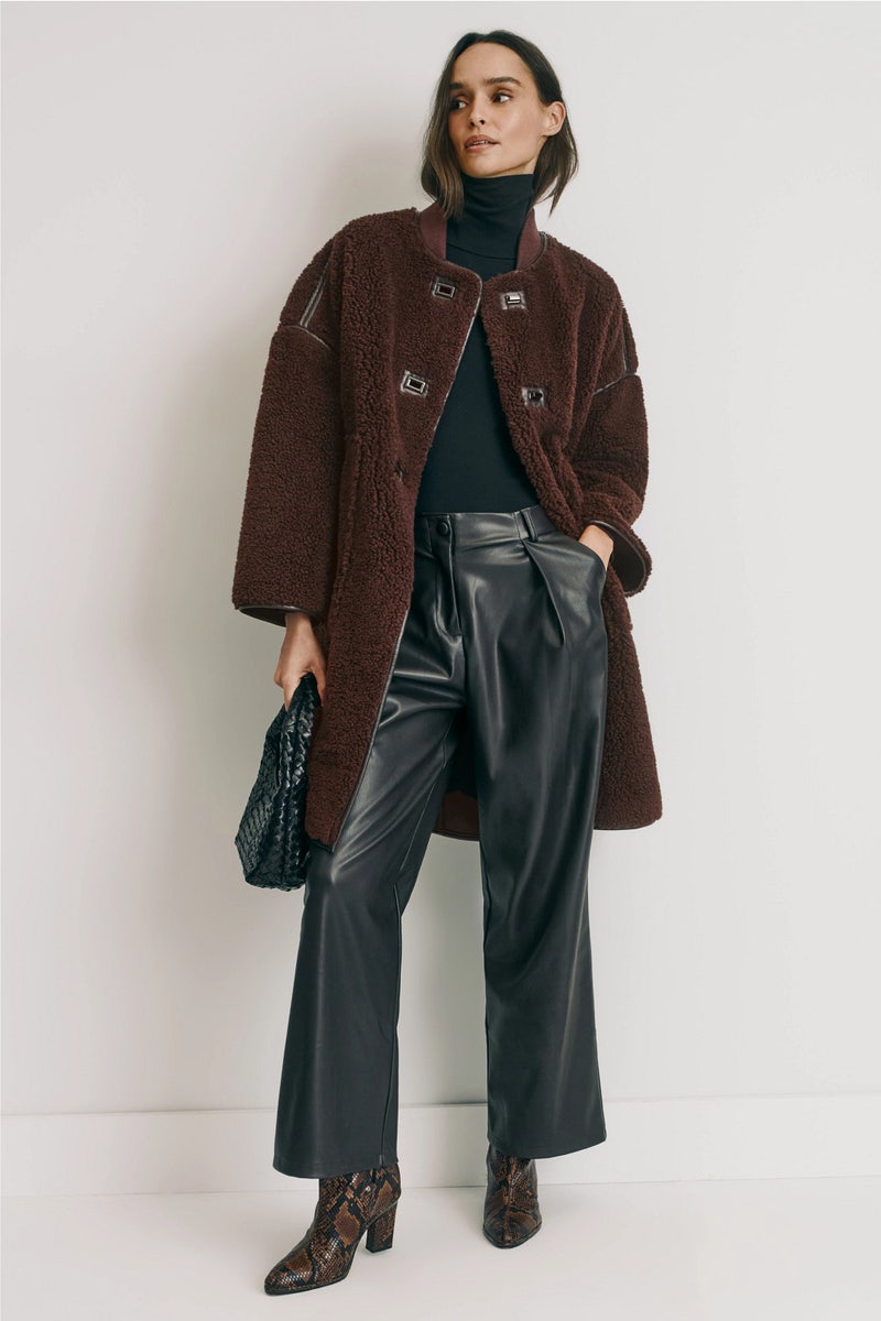 Mille Sherpa Coat by ba&sh - Photo 0