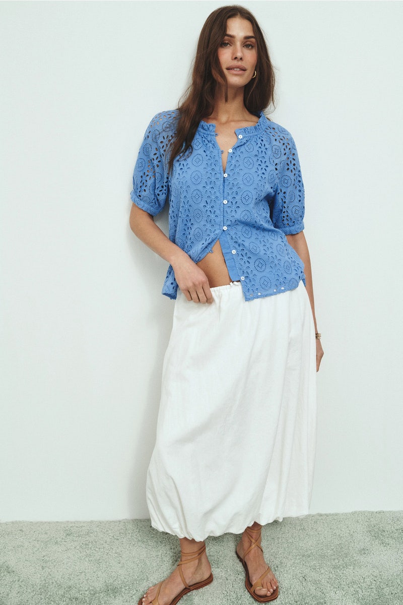 Kate Eyelet Blouse by Cleobella - Photo 0