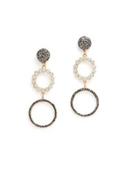 Grazia Hoop Earrings by Elise M.