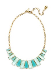 Aqua Geo Necklace by kate spade new york accessories