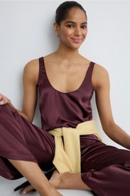 Barb Scoop Tank Top by Leset