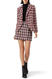 Tartan Palermo Blazer by Lioness