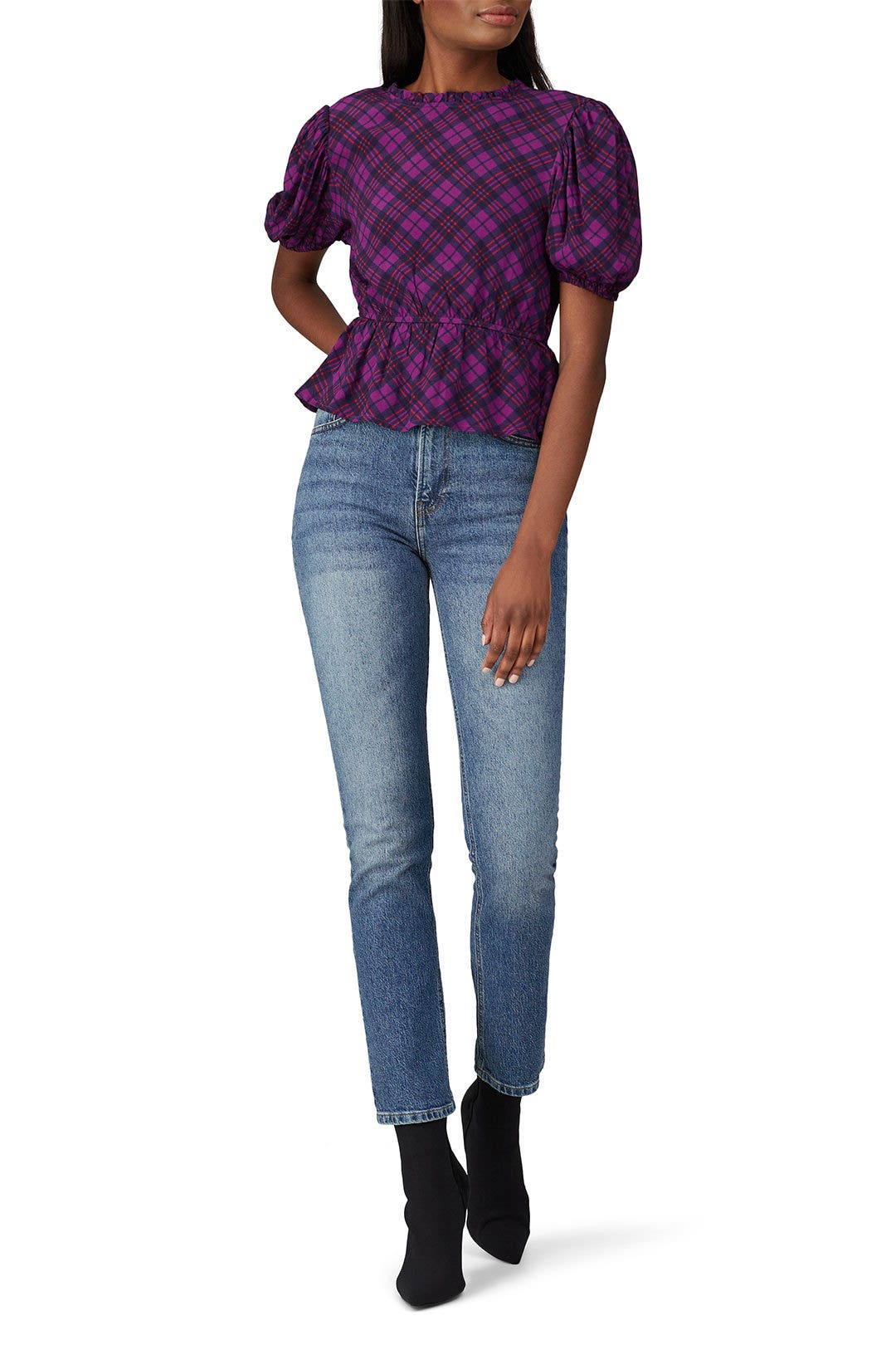 Palermo Liza High Straight Jeans by Reformation 0