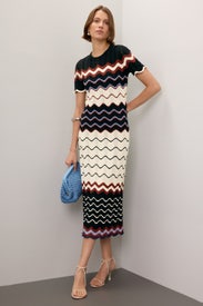 Leighton Knit Dress by Tanya Taylor