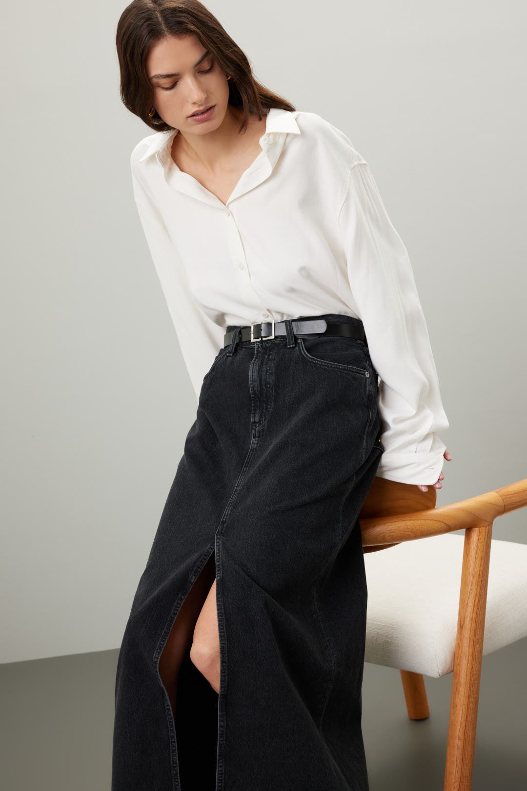 スカート AGOLDE Woman Skirt Black A91111139 RMTCH Agolde Outlet: Skirt woman - Black | Agolde skirt A91111139