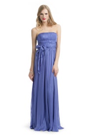 Silk Stripe Gown by BCBGMAXAZRIA