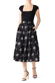 Olivio Floral Midi Skirt by Brock Collection