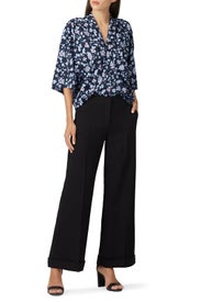 Floral Boxy Blouse by Derek Lam 10 Crosby x RTR