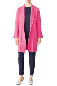Fuchsia Olivine Coat by ELLIATT