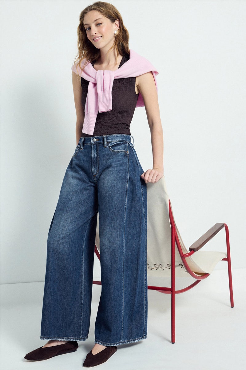 The Side Pleat Jean by Joe's Jeans
