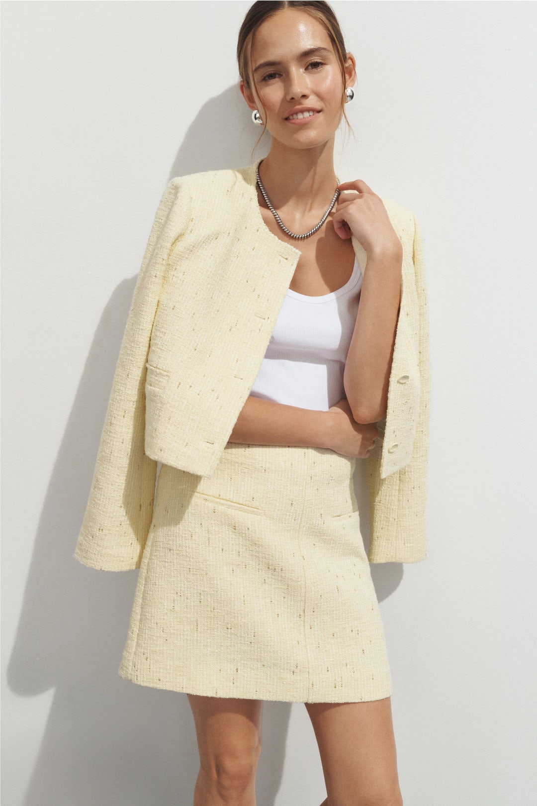 Tweed Mini Skirt by Jason Wu x RTR 0