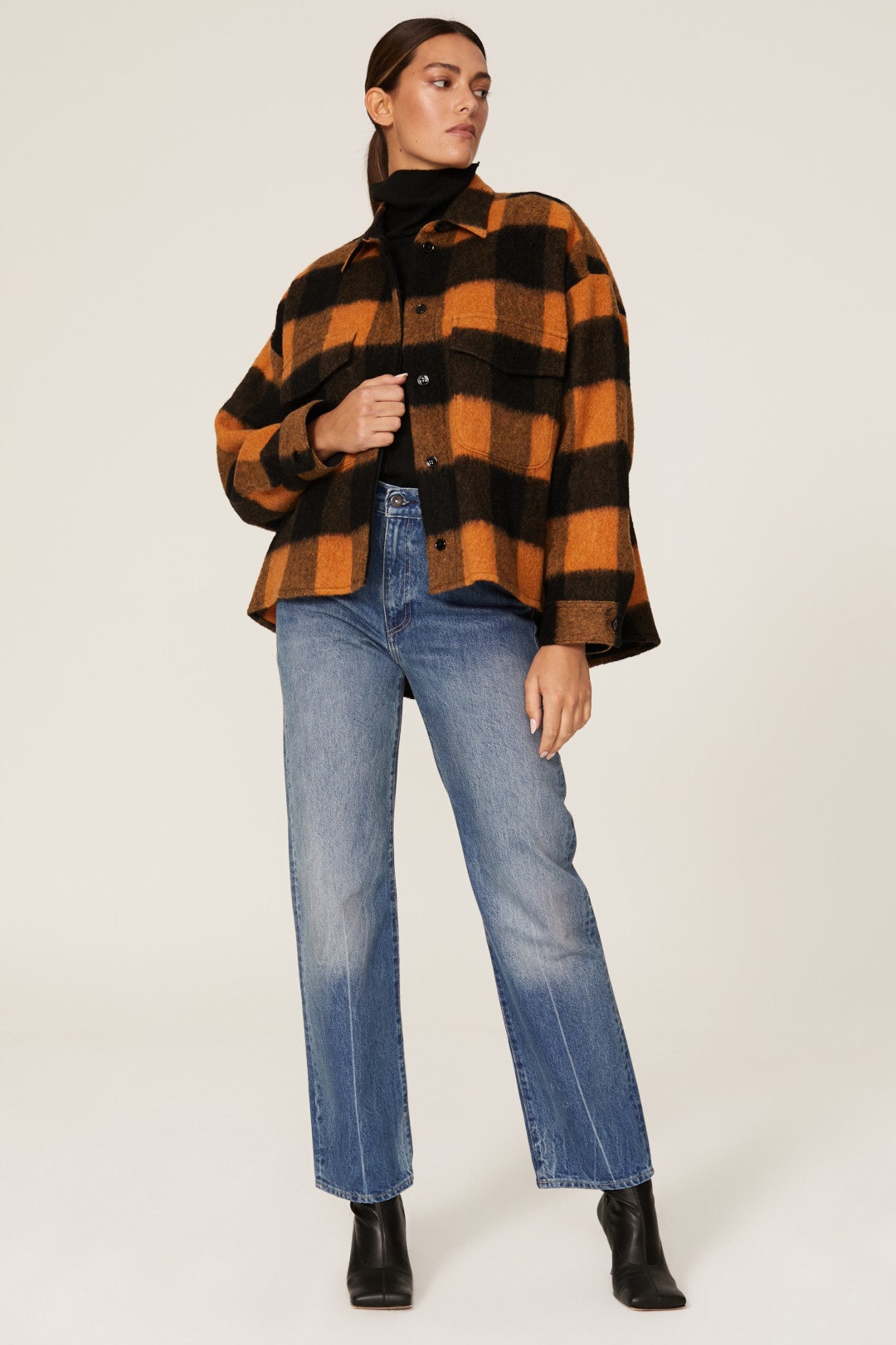 Buffalo Plaid Jacket by MM6 Maison Margiela 0