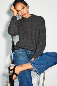 Avignon Cable Knit Sweater by ROAM